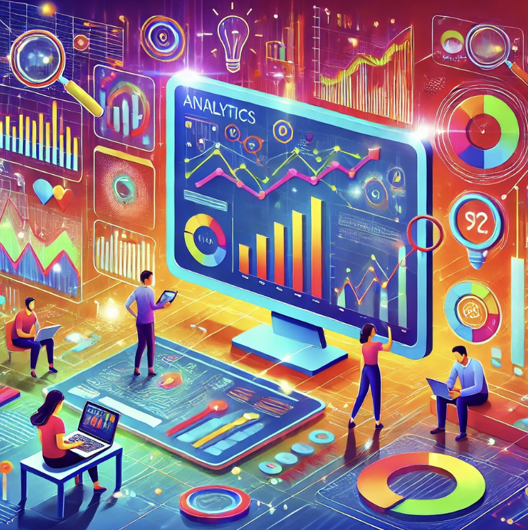 How to Use Social Media to Grow Your Affiliate Business in 8 Steps 8 color full analytics image