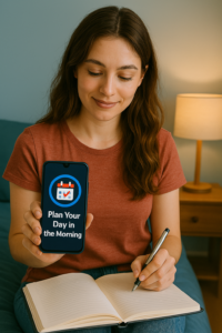 7 Steps How To Creating A Consistent Morning Routine For Productivity 4 Plan Your Day in the Morning