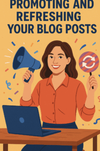 How To Make Your First 3 Blog Posts Pay Off Long-Term 5 Promoting and Refreshing Your Blog Posts